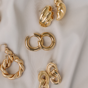 Gold Chunky Earrings
